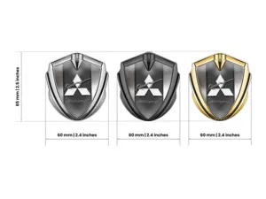 Mitsubishi Emblema Silicona Insignia Duradero De Lujo Tacto